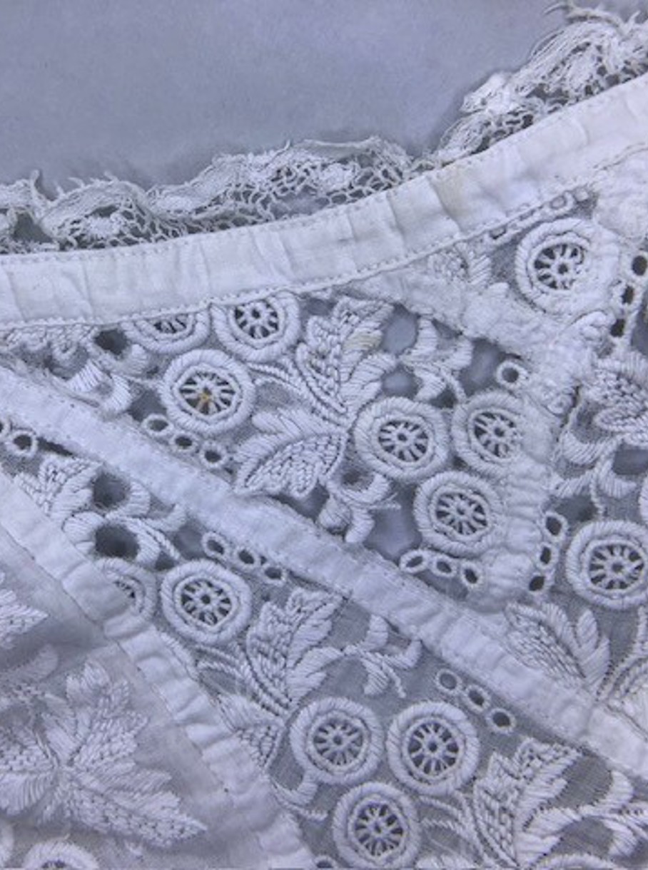 Historic Clendon House christening gown restored Heritage New Zealand