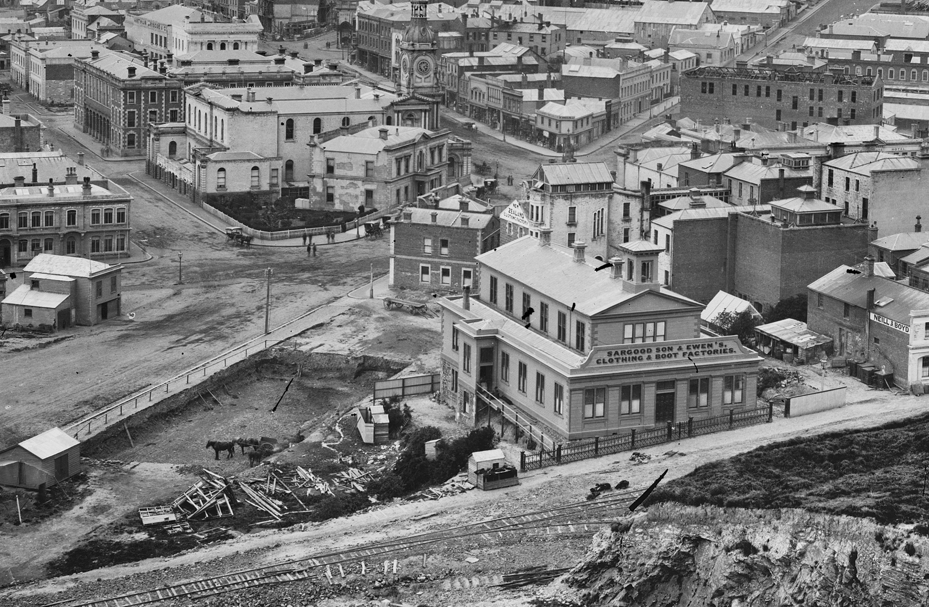Dowling Street Archaeology Heritage New Zealand Pouhere Taonga